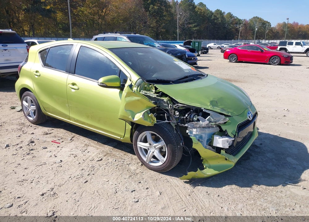 2016 TOYOTA PRIUS C TWO VIN: JTDKDTB37G1128083