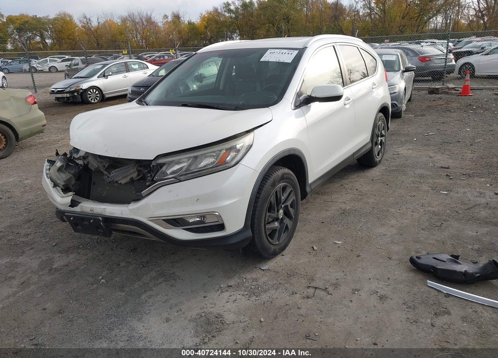 2015 HONDA CR-V EX-L VIN: 5J6RM4H76FL057471