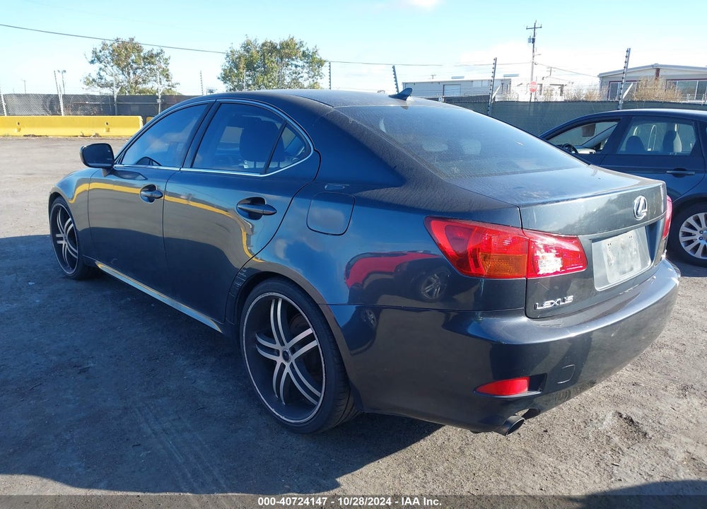 2008 LEXUS IS 250 VIN: JTHBK262085069310