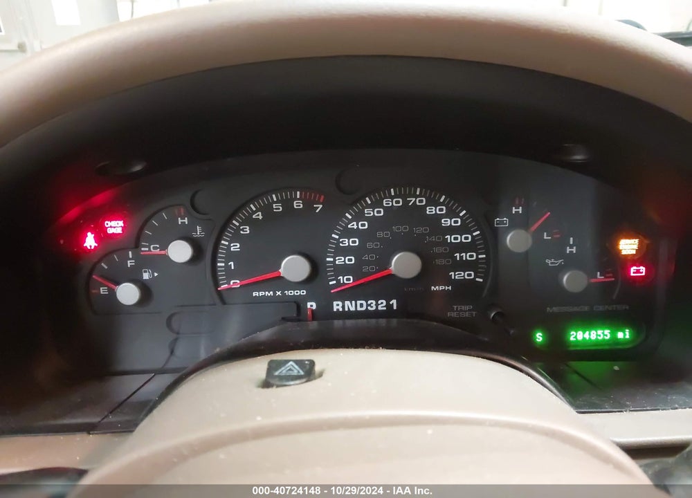 2005 FORD EXPLORER EDDIE BAUER VIN: 1FMZU74WX5ZA47845