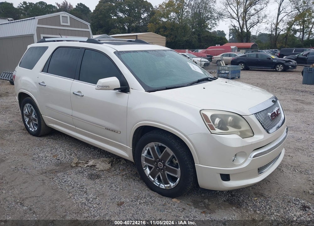 2012 GMC ACADIA DENALI VIN: 1GKKRTED7CJ385474