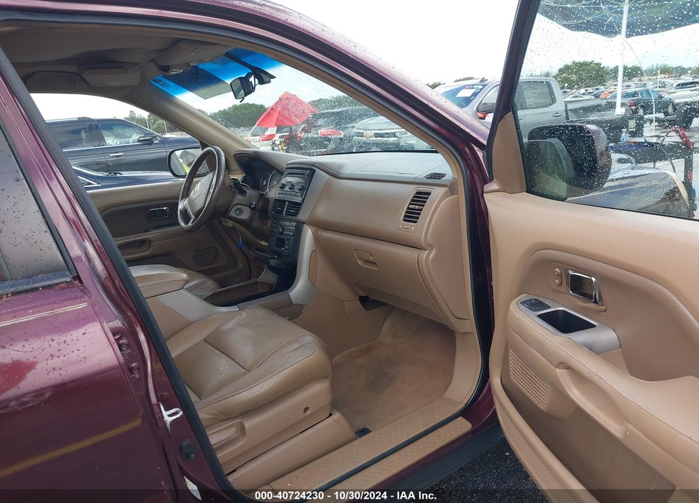 2007 HONDA PILOT EX-L VIN: 5FNYF28557B019071
