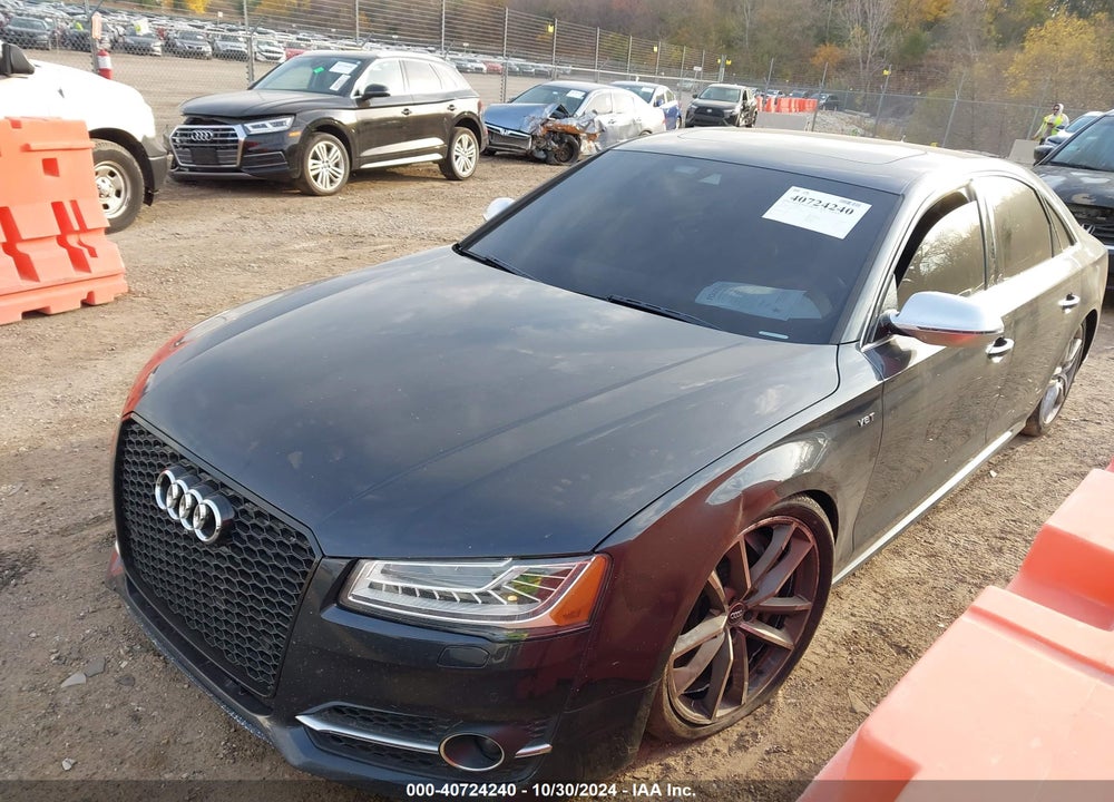2017 AUDI S8 4.0T PLUS VIN: WUAJ5AFD5HN900299