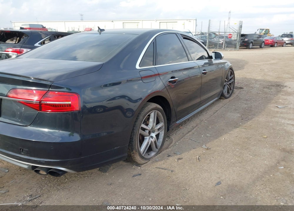2017 AUDI S8 4.0T PLUS VIN: WUAJ5AFD5HN900299