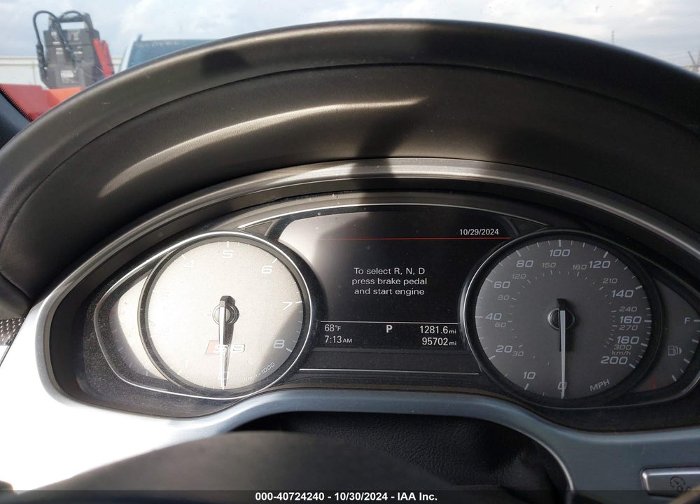 2017 AUDI S8 4.0T PLUS VIN: WUAJ5AFD5HN900299