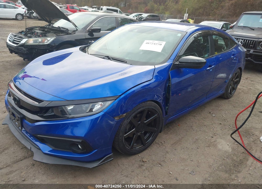 2020 HONDA CIVIC VIN: 2HGFC2E80LH542180