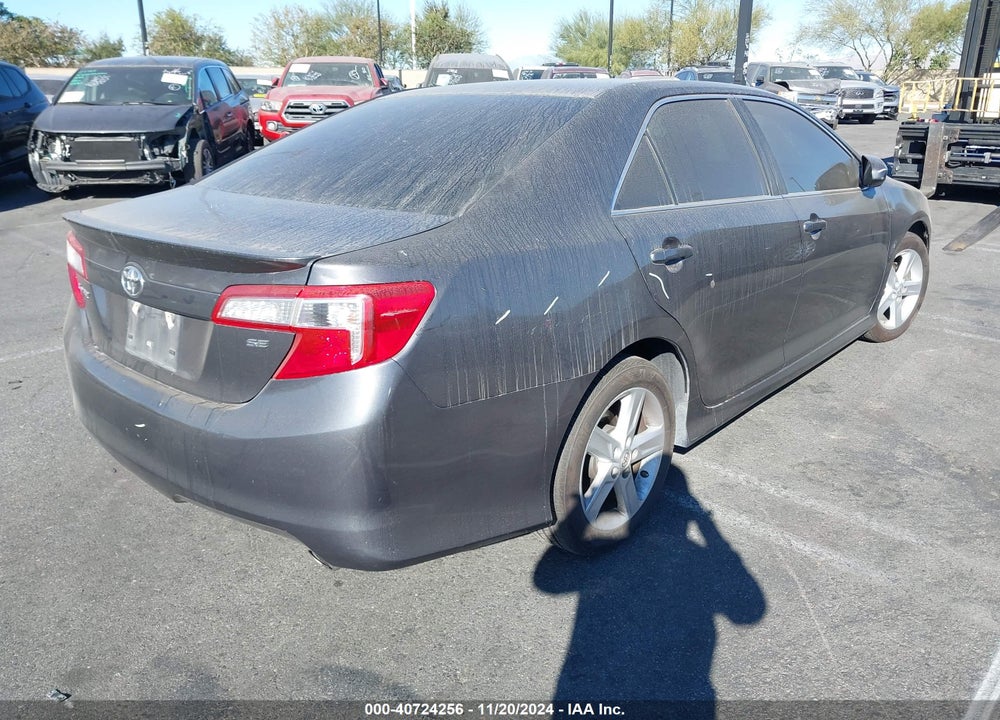 2014 TOYOTA CAMRY SE VIN: 4T1BF1FKXEU824623