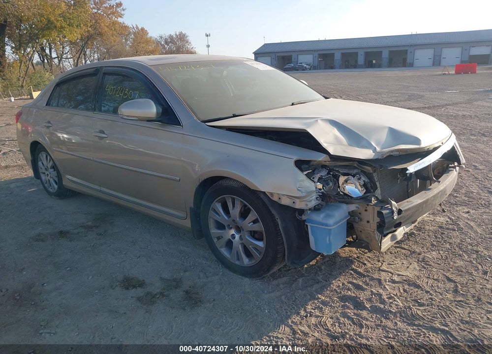 2011 TOYOTA AVALON VIN: 4T1BK3DB7BU398394