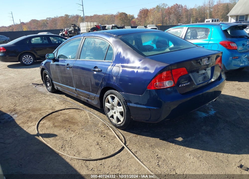 2008 HONDA CIVIC LX VIN: 1HGFA16538L047373