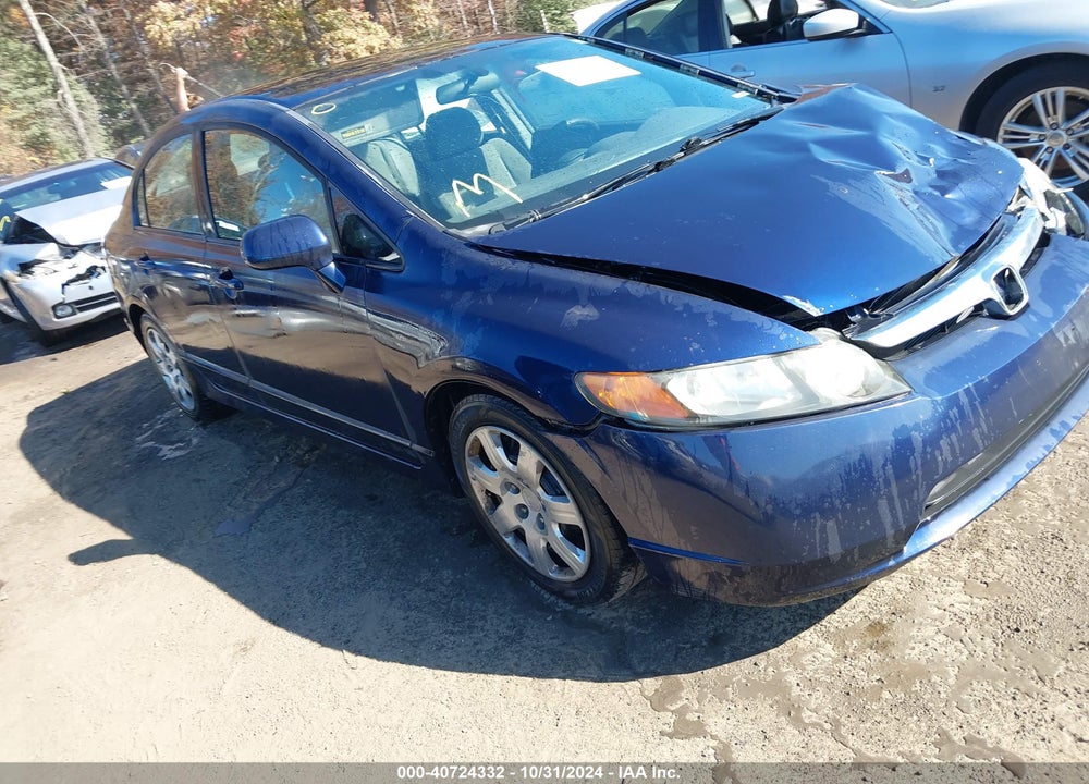 2008 HONDA CIVIC LX VIN: 1HGFA16538L047373