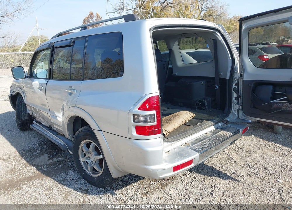 2002 MITSUBISHI MONTERO LIMITED VIN: JA4MW51R12J002163