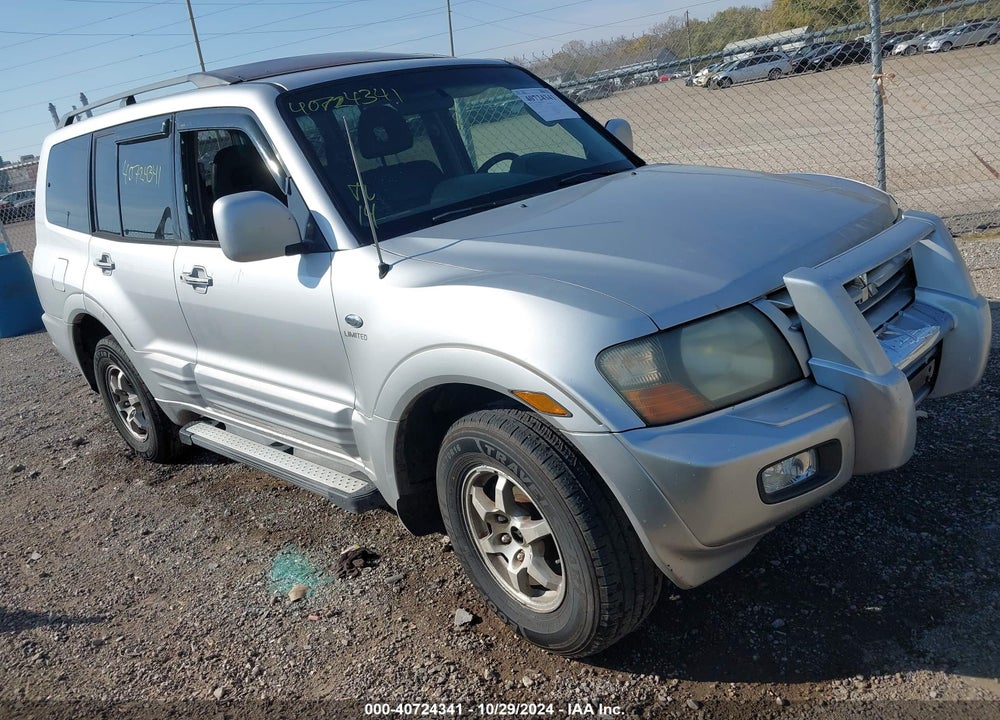 2002 MITSUBISHI MONTERO LIMITED VIN: JA4MW51R12J002163