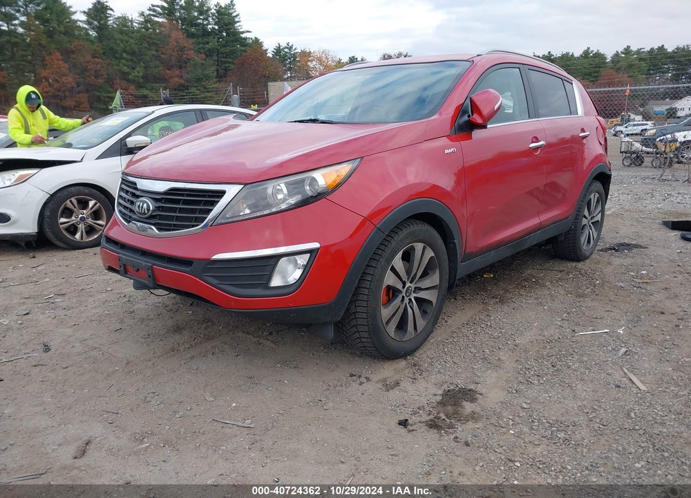 2013 KIA SPORTAGE EX VIN: KNDPCCA28D7431013