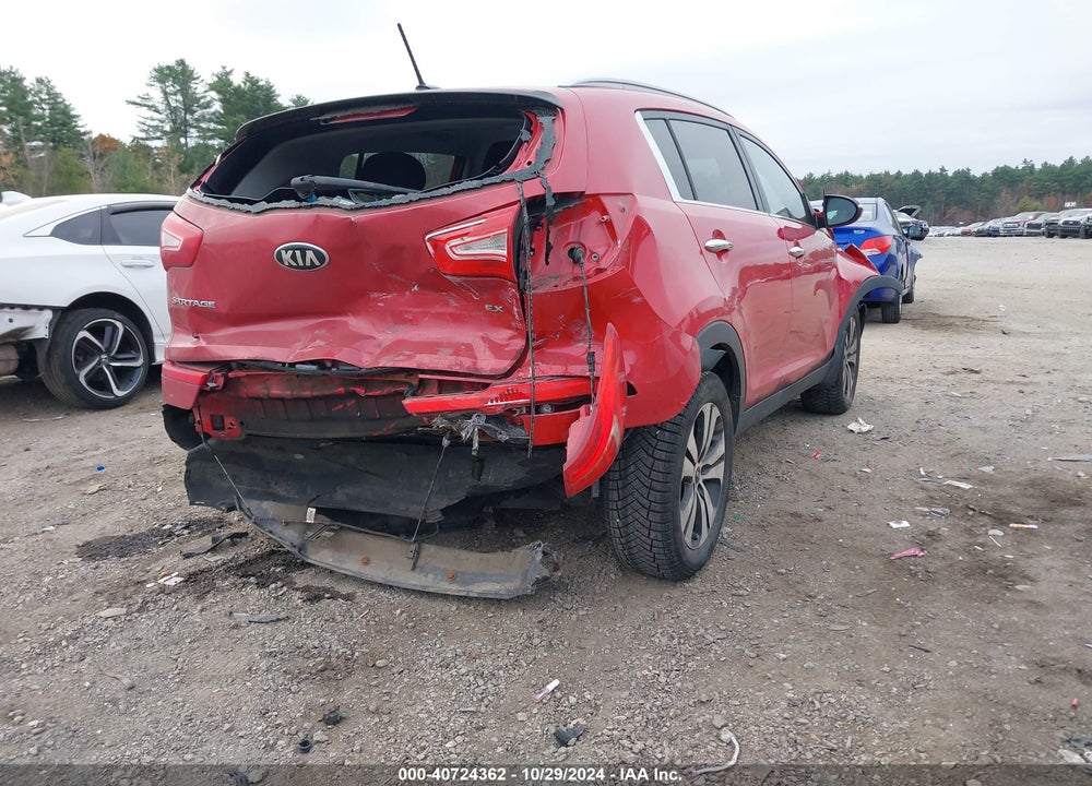 2013 KIA SPORTAGE EX VIN: KNDPCCA28D7431013