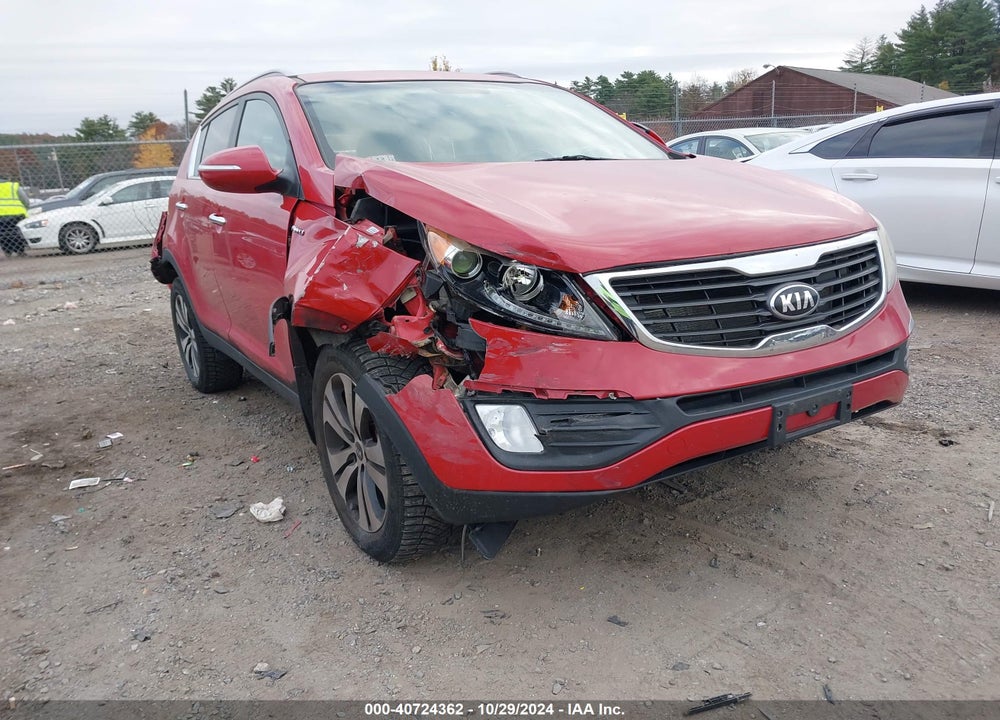 2013 KIA SPORTAGE EX VIN: KNDPCCA28D7431013