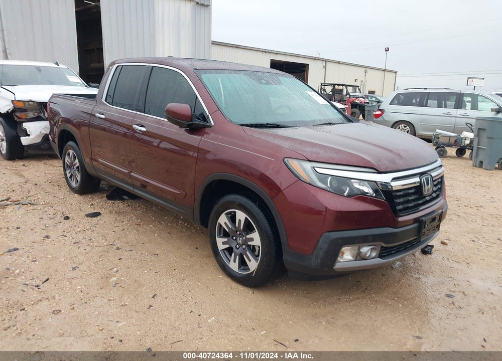 2019 HONDA RIDGELINE RTL-E VIN: 5FPYK3F78KB012377