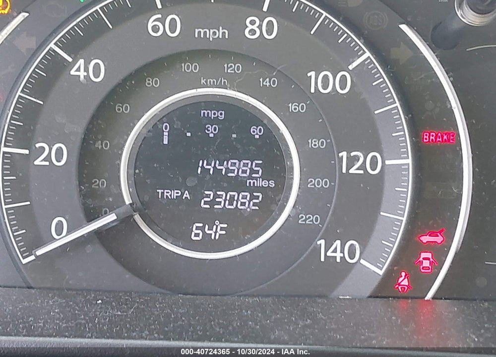 2014 HONDA CR-V EX VIN: 5J6RM4H59EL049961