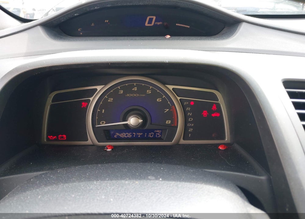 2008 HONDA CIVIC LX VIN: 2HGFA16548H348778