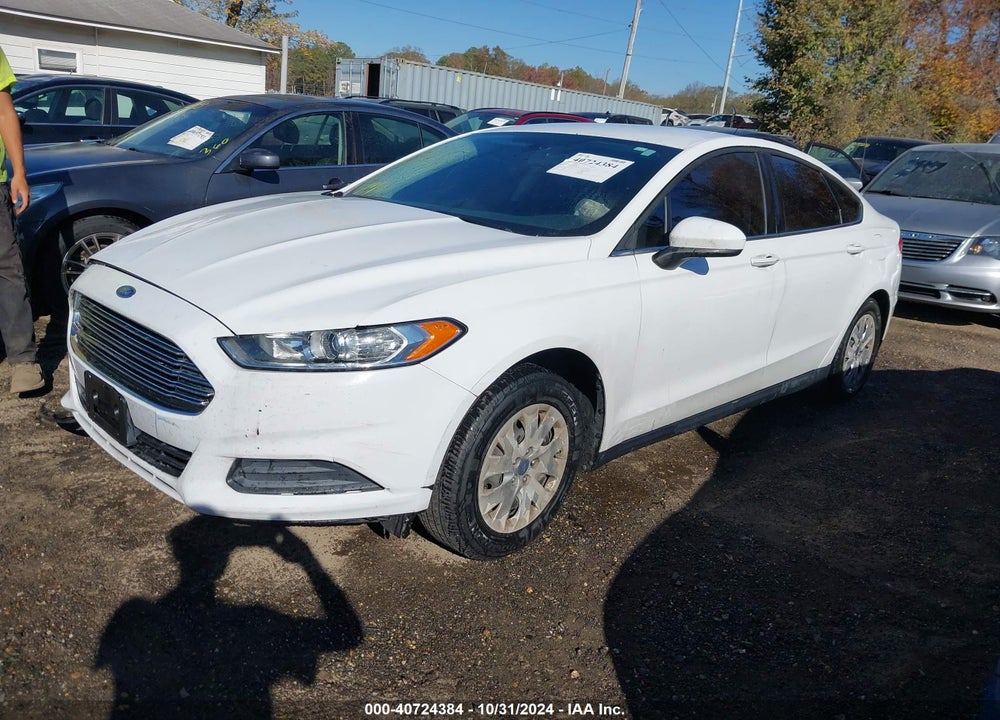 2014 FORD FUSION S VIN: 1FA6P0G75E5364620