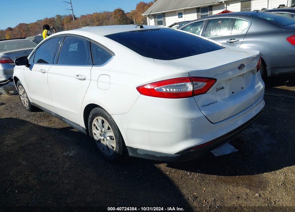 2014 FORD FUSION S VIN: 1FA6P0G75E5364620