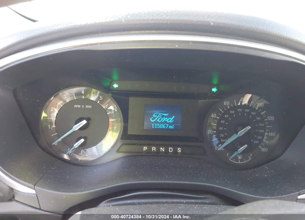 2014 FORD FUSION S VIN: 1FA6P0G75E5364620