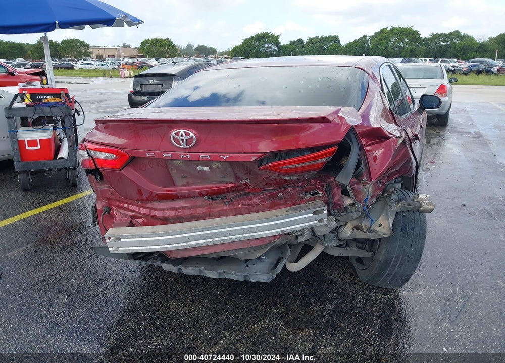 2018 TOYOTA CAMRY SE VIN: 4T1B11HKXJU537675