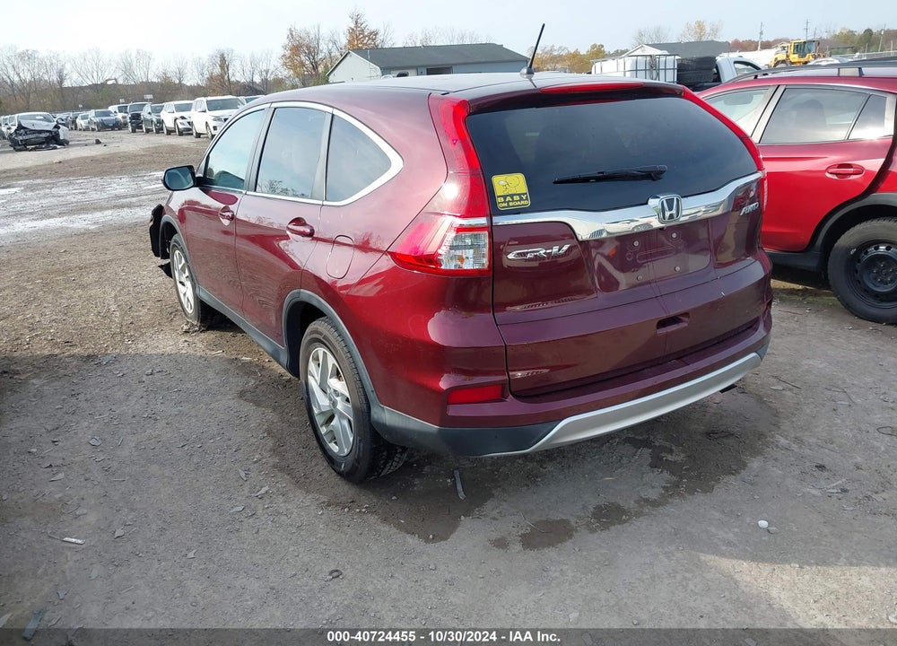 2015 HONDA CR-V EX VIN: 2HKRM4H50FH654012