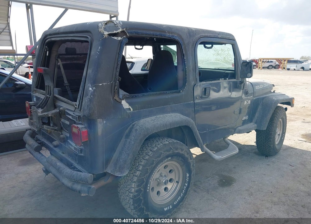 2002 JEEP WRANGLER X VIN: 1J4FA39S42P735243