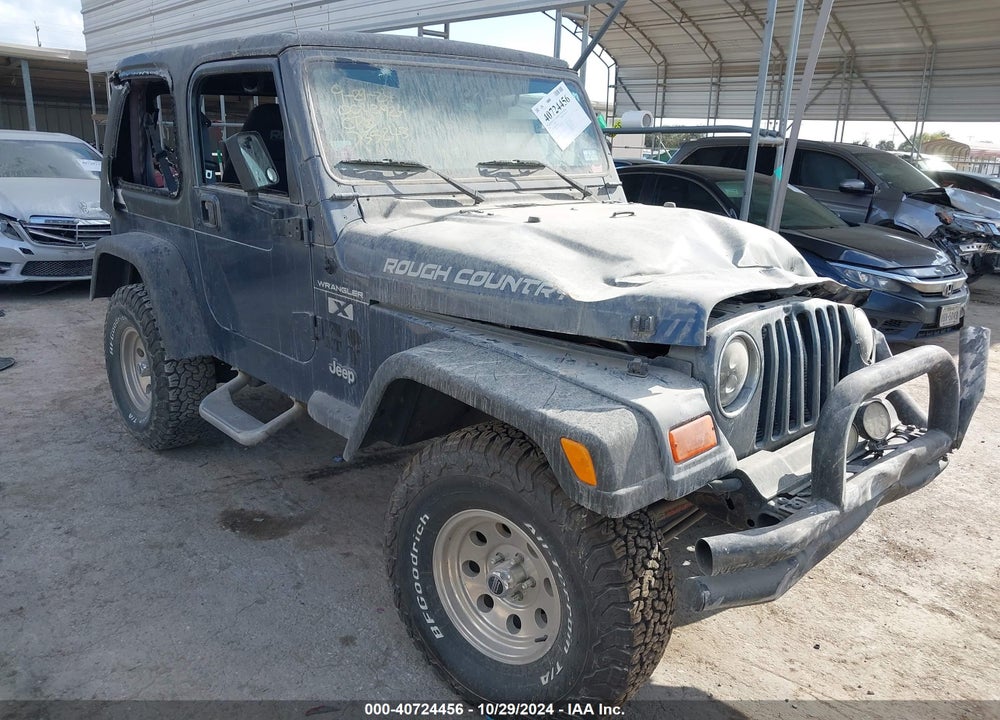 2002 JEEP WRANGLER X VIN: 1J4FA39S42P735243