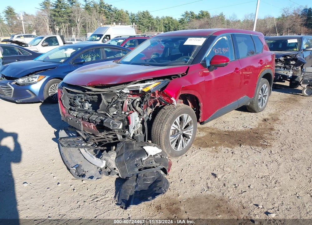 2021 NISSAN ROGUE SV INTELLIGENT AWD VIN: JN8AT3BB6MW203123