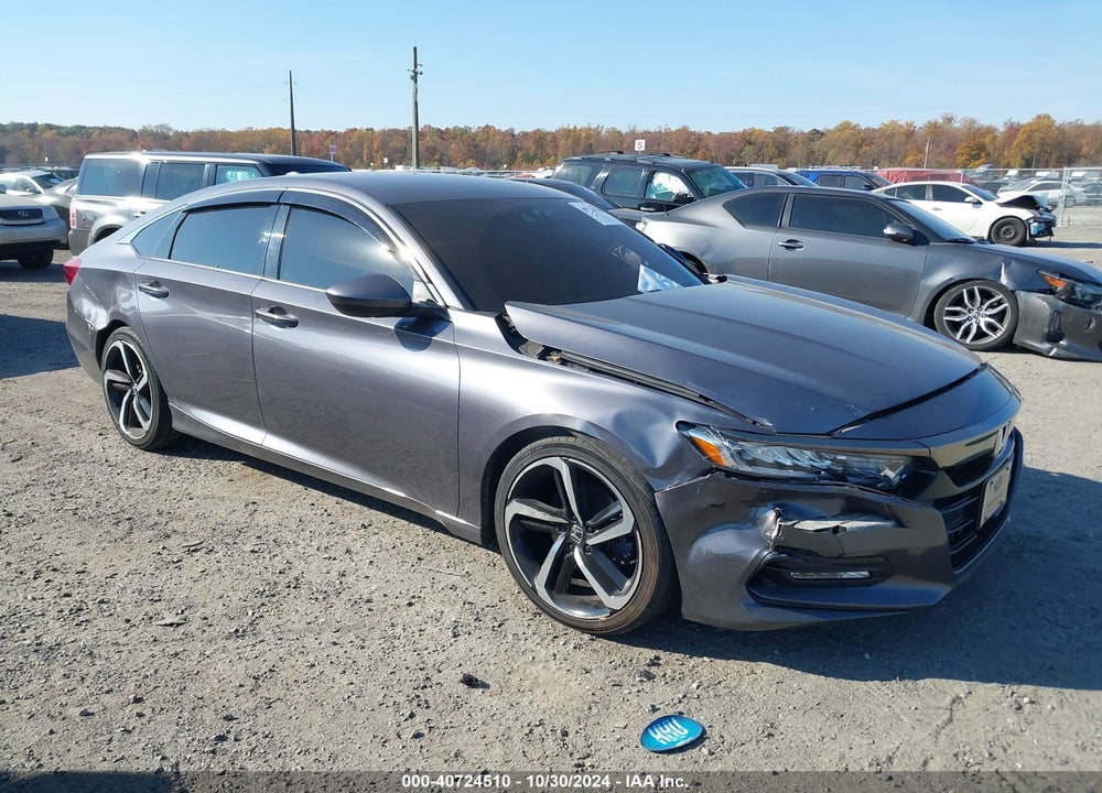 2019 HONDA ACCORD SPORT VIN: 1HGCV1F3XKA137550