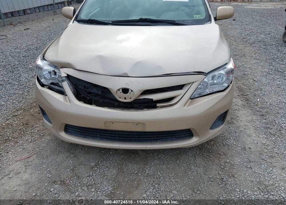 2011 TOYOTA COROLLA LE VIN: 2T1BU4EE6BC694128