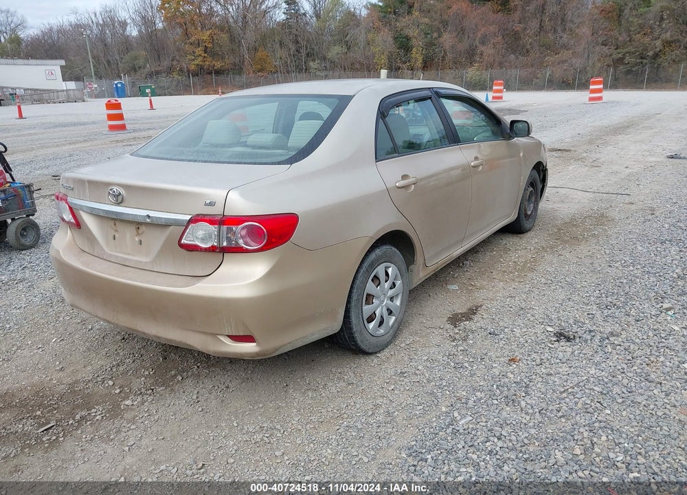 2011 TOYOTA COROLLA LE VIN: 2T1BU4EE6BC694128