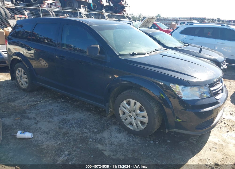 2014 DODGE JOURNEY AMERICAN VALUE PKG VIN: 3C4PDCAB4ET269567
