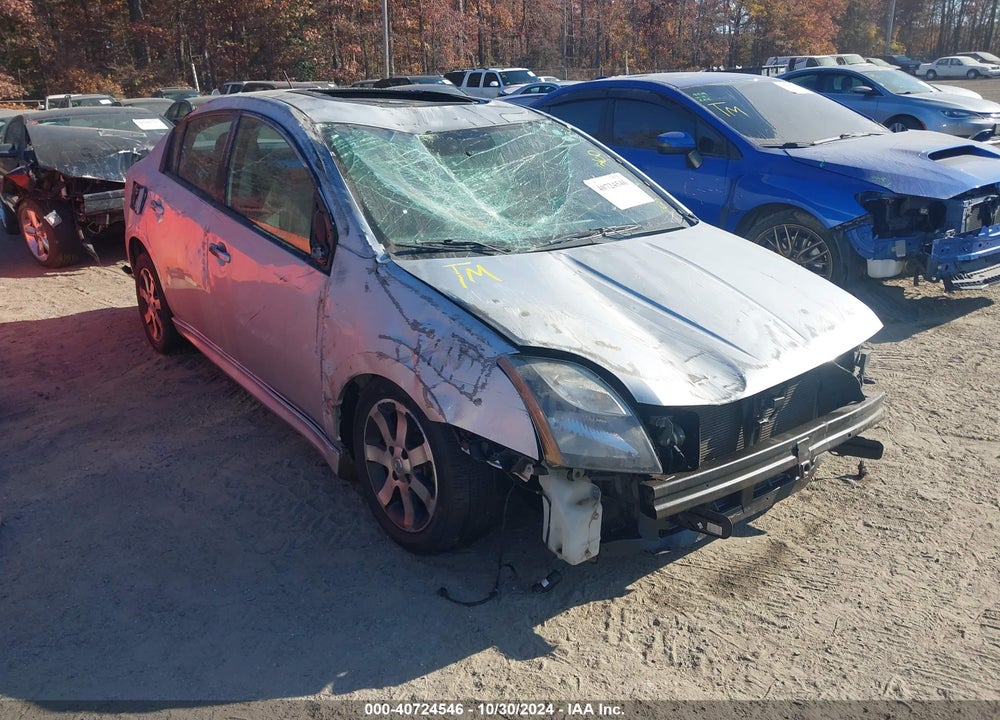 2012 NISSAN SENTRA 2.0 SR VIN: 3N1AB6AP2CL696478