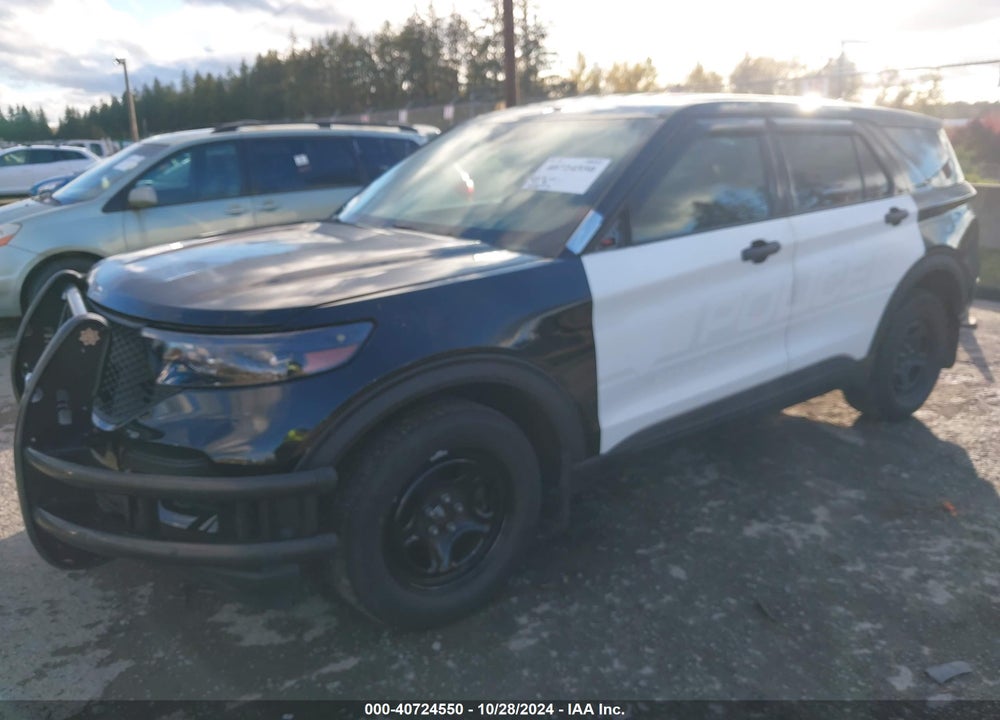 2020 FORD POLICE INTERCEPTOR UTILITY VIN: 1FM5K8AB6LGD19831