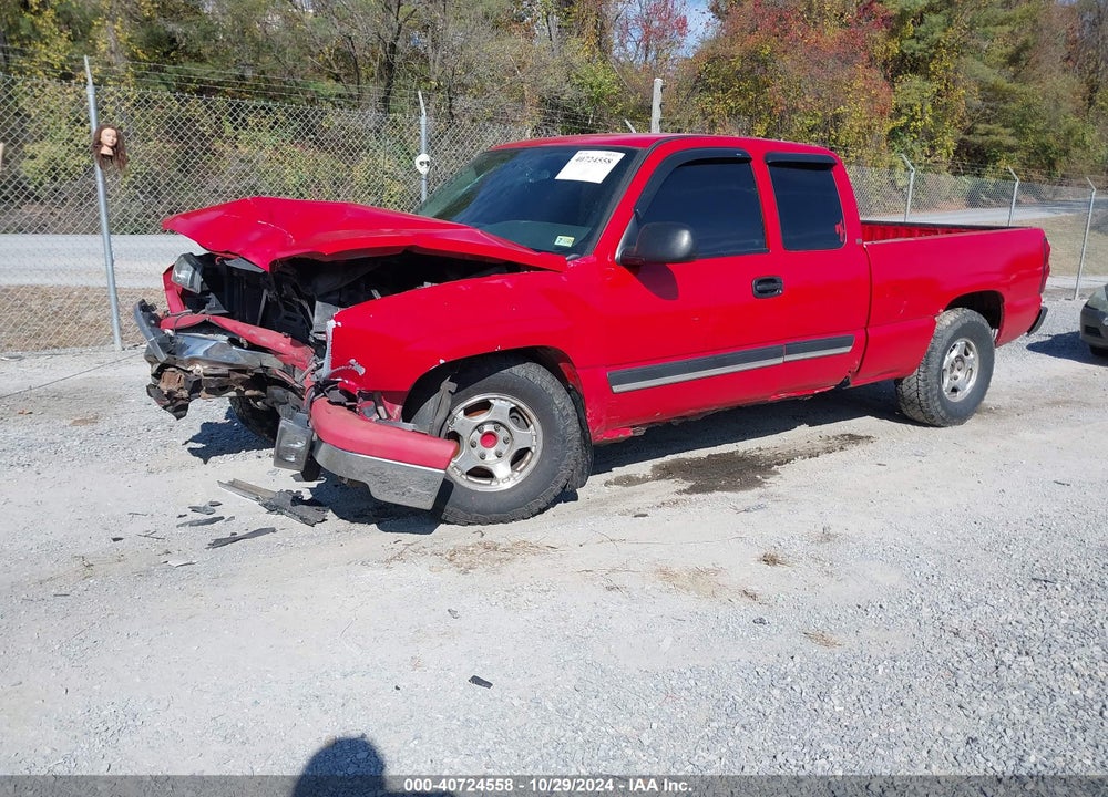 2005 CHEVROLET SILVERADO 1500 VIN: 1GCEC19T55Z149877