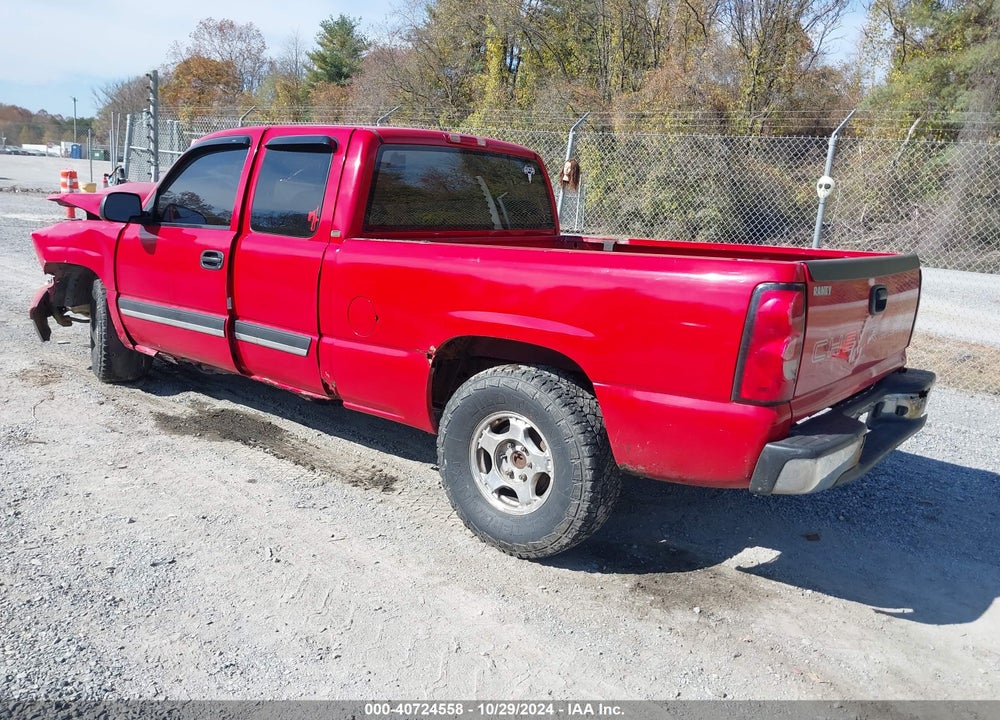 2005 CHEVROLET SILVERADO 1500 VIN: 1GCEC19T55Z149877