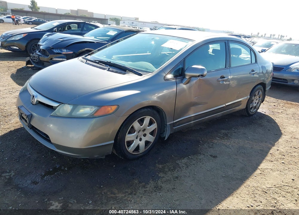 2006 HONDA CIVIC LX VIN: 1HGFA15566L033692
