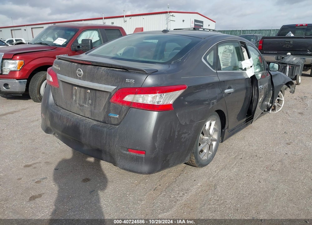 2013 NISSAN SENTRA SR VIN: 3N1AB7AP6DL661692