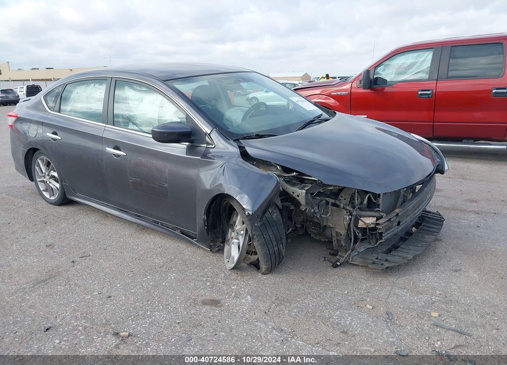 2013 NISSAN SENTRA SR VIN: 3N1AB7AP6DL661692