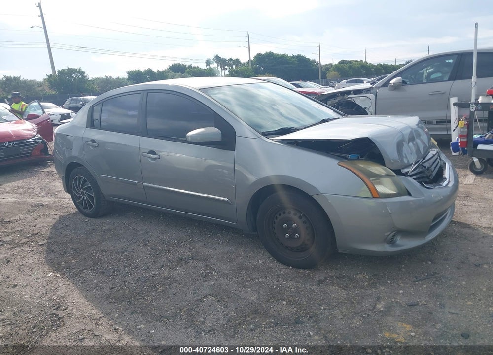 2012 NISSAN SENTRA 2.0 S VIN: 3N1AB6AP7CL684035