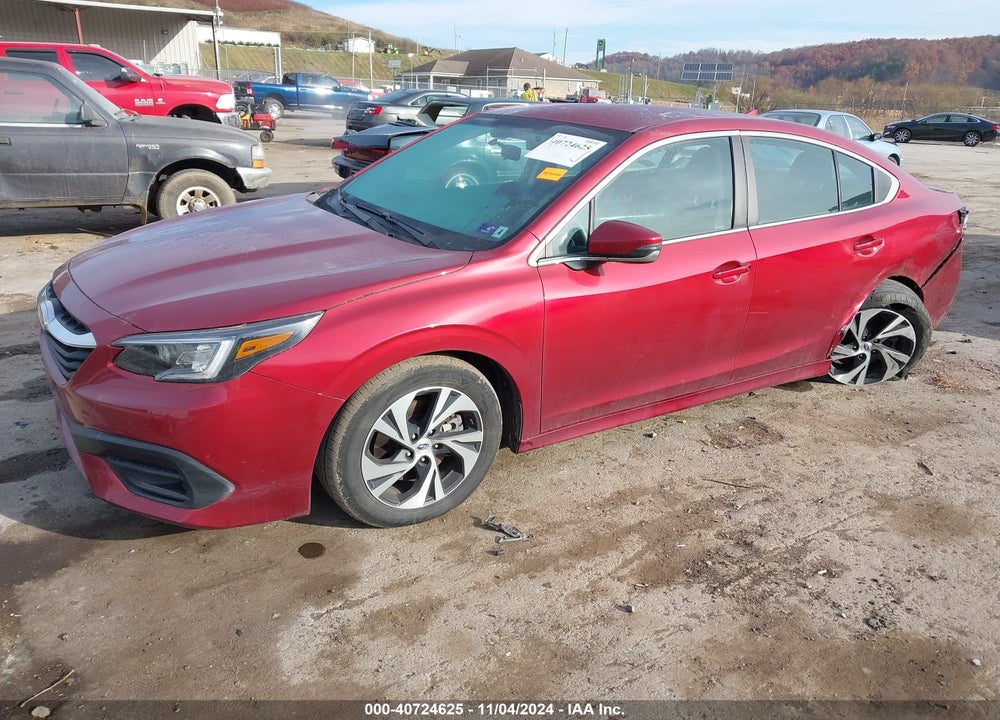 2022 SUBARU LEGACY PREMIUM VIN: 4S3BWAC6XN3004835