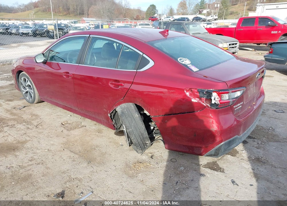 2022 SUBARU LEGACY PREMIUM VIN: 4S3BWAC6XN3004835