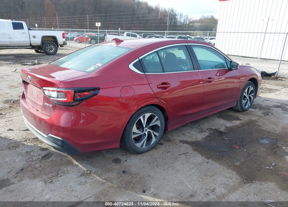 2022 SUBARU LEGACY PREMIUM VIN: 4S3BWAC6XN3004835