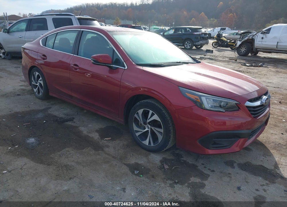 2022 SUBARU LEGACY PREMIUM VIN: 4S3BWAC6XN3004835