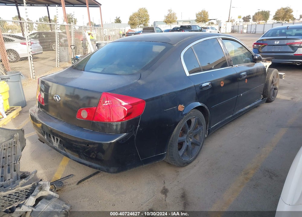 2006 INFINITI G35 VIN: JNKCV51E36M506380