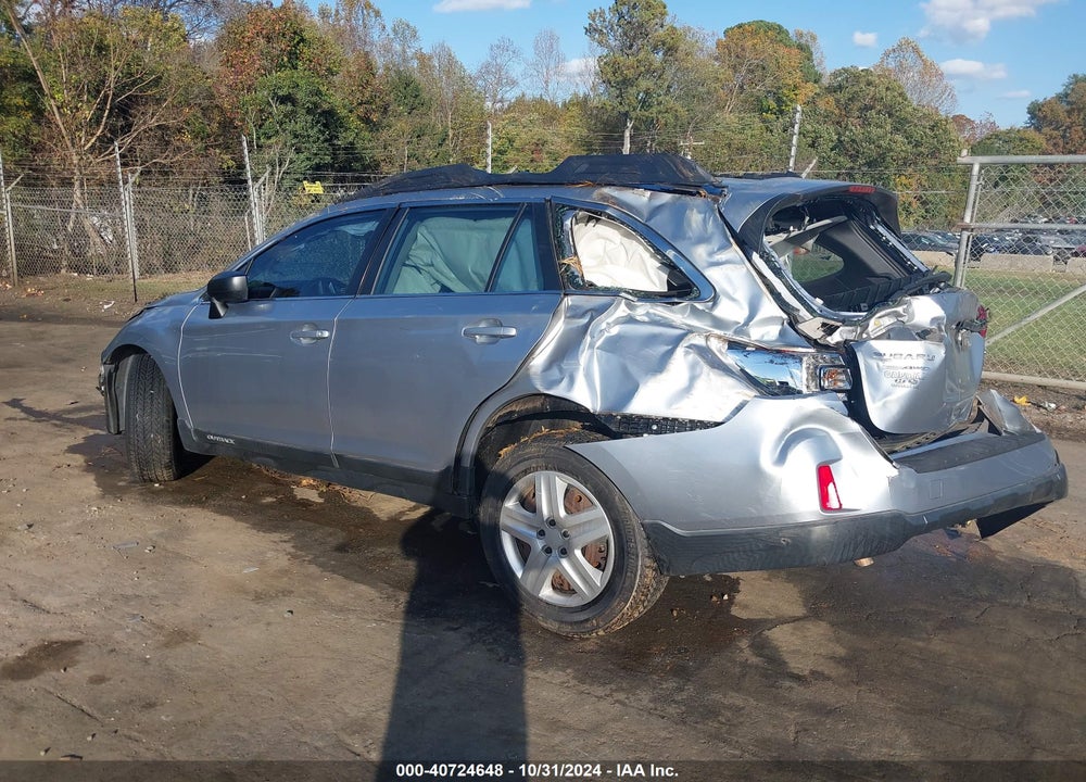 2015 SUBARU OUTBACK 2.5I VIN: 4S4BSBAC8F3212557