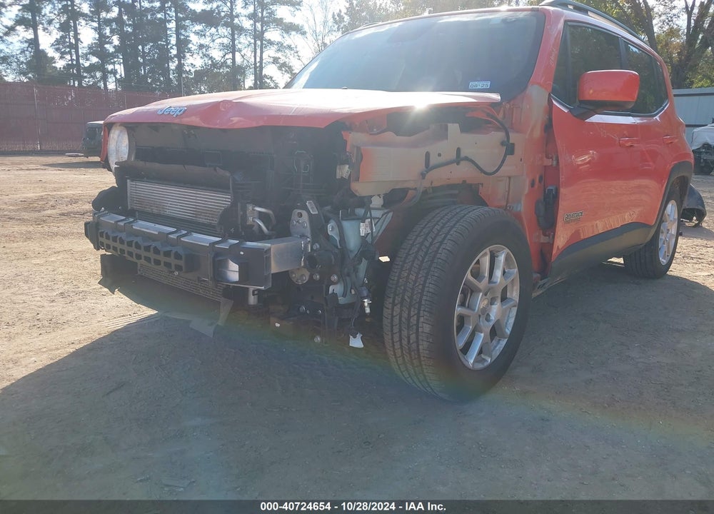 2019 JEEP RENEGADE LATITUDE FWD VIN: ZACNJABB9KPJ84503