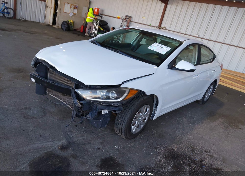 2017 HYUNDAI ELANTRA SE VIN: 5NPD74LF7HH159939